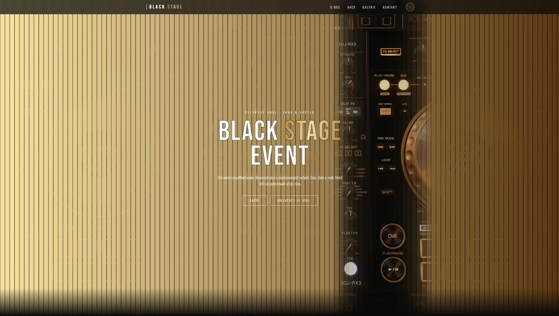 Black Stage Event